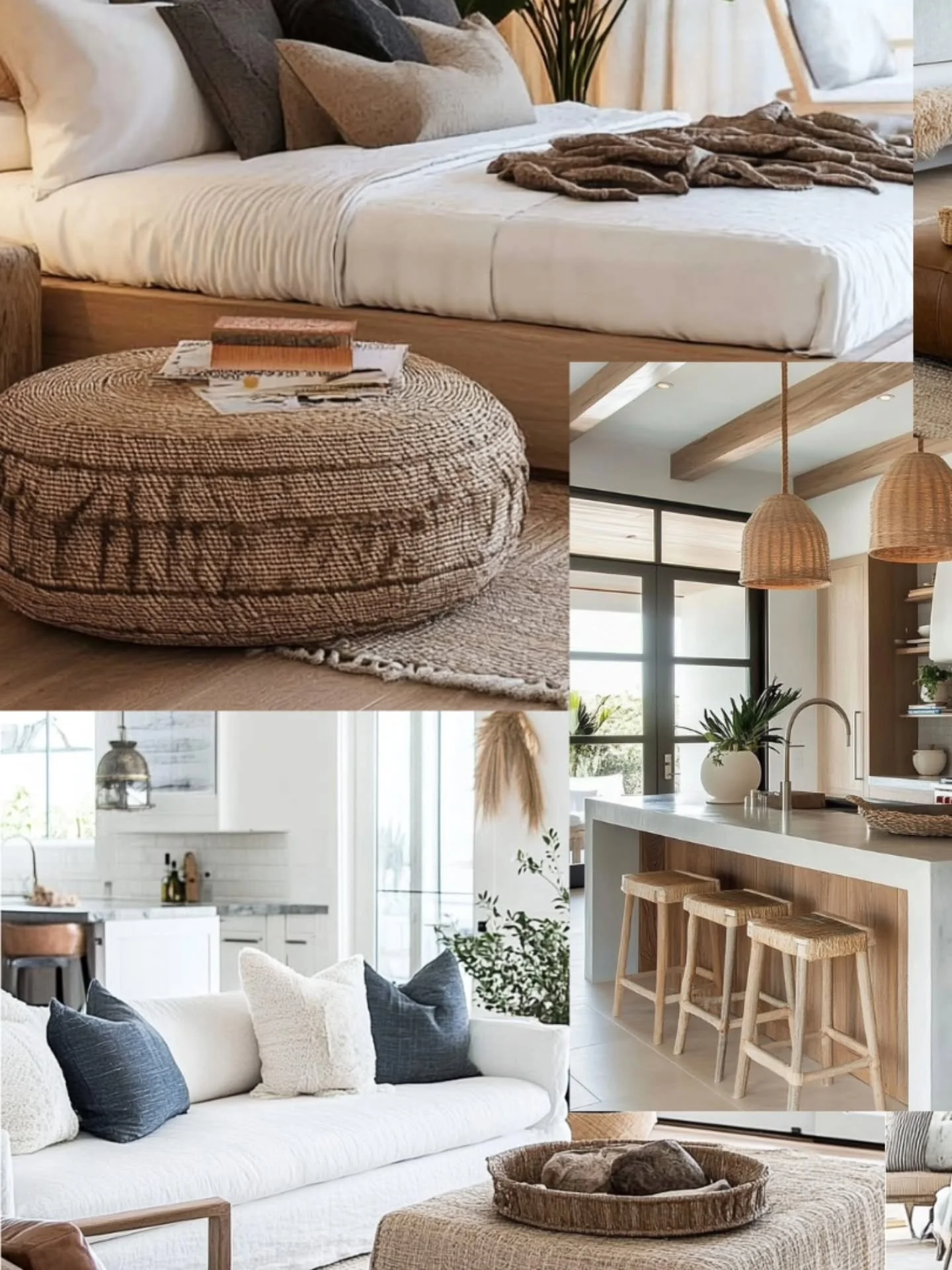 Some AI coastal inspired interiors for ya 🩵 I know we're coming up on the winter season, but I am missing the sun a bit! Also I'm eager to work on California coastal vacation home.. who has one? 😉

#aiinteriordesign #interiordesign