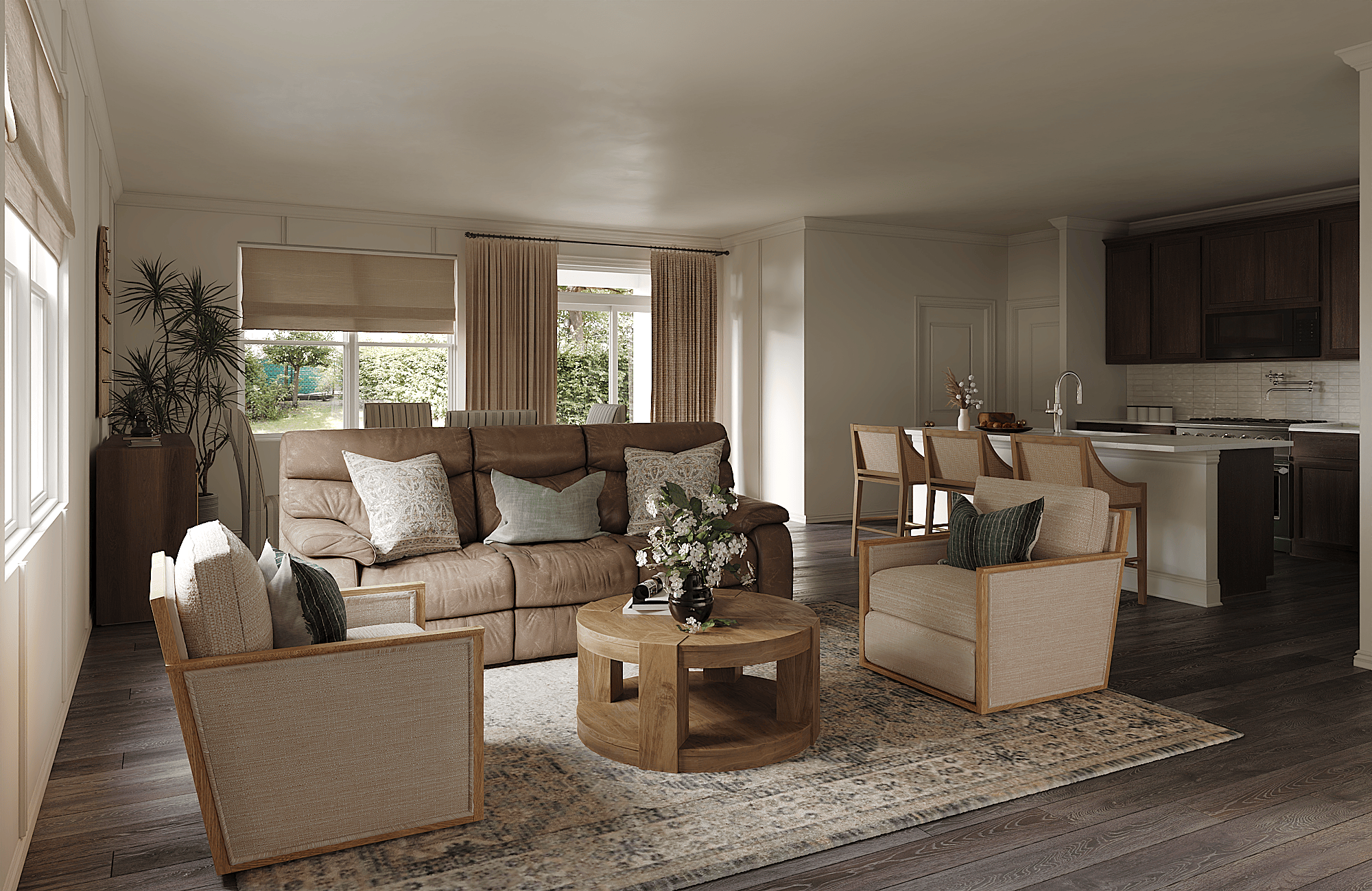 3D Rendering Neutral Farmhouse Living Room.png