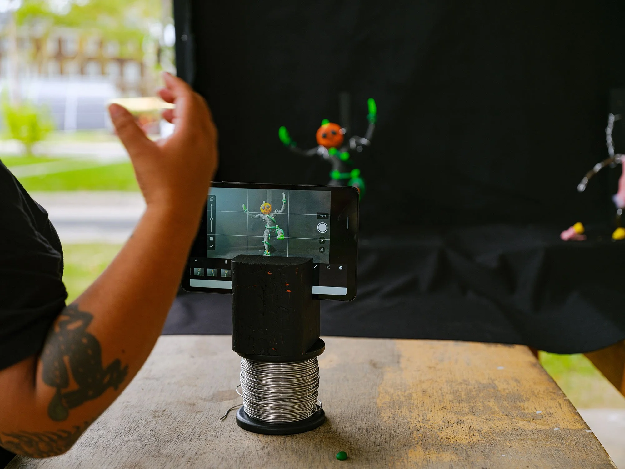 Stop-motion animation station