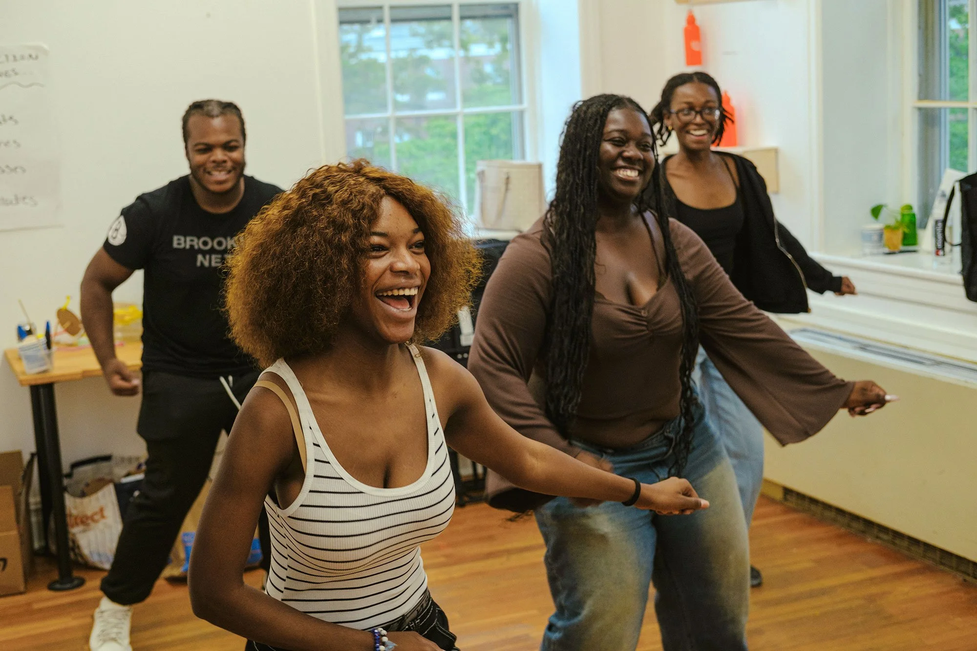 Youth dancing at Beam Center's OtherWorlds Fair in 2024.