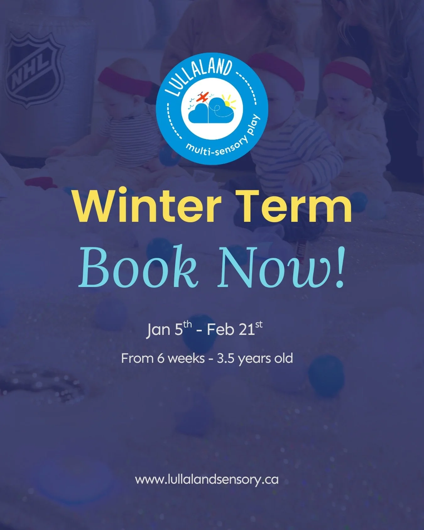 Ready to cozy in with Lullaland? 🥰✈️ Our Winter Term registration is now open! 

Lullaland is the best indoor winter activity! Let your toddler run off some energy or cuddle in and create peaceful memories with your newborn. ❤️✨ Book your class toda
