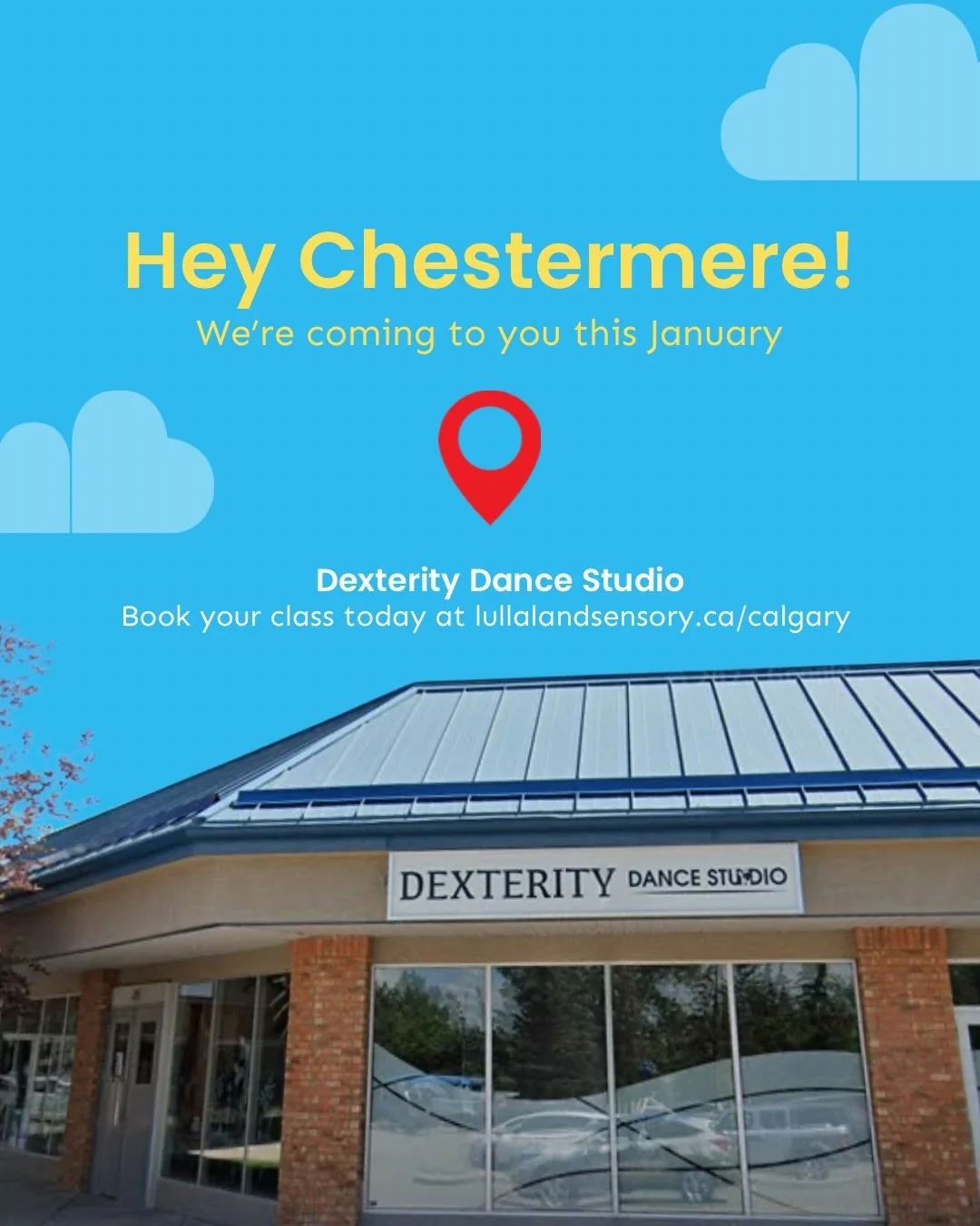 👋🏼 Chestermere, we&rsquo;re coming for you! 

Our award-winning sensory play programs are landing in your city this January 🥳✨ 

❄️Winter Term: January 5th - February 21st
Spots are filling up fast so don&rsquo;t wait! Book now at www.lullalandsen