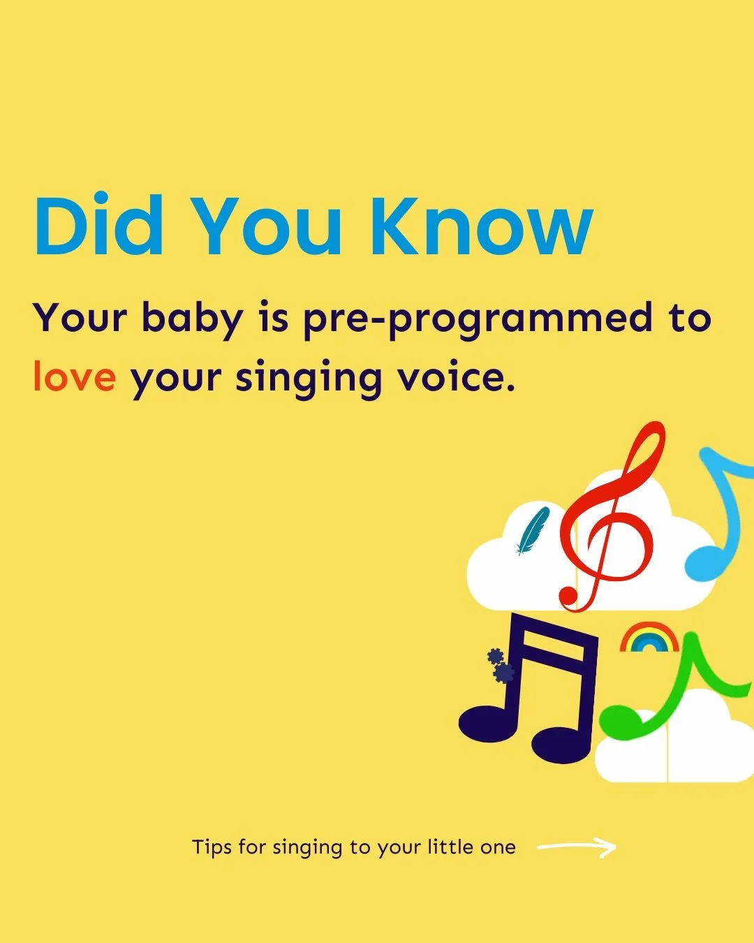 When you sing to your baby you&rsquo;re not just making music you&rsquo;re building a connection, supporting language development, calming their nervous system, and so much more! 🎶🎵 

Next time you&rsquo;re at Lullaland don&rsquo;t be afraid to sin