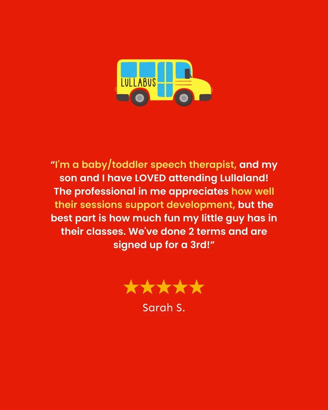 We love hearing about your adventures at Lullaland! ✈️ 

Thank you so much for all the love and support as we continue to grow our community in Calgary and surrounding areas ❤️✨