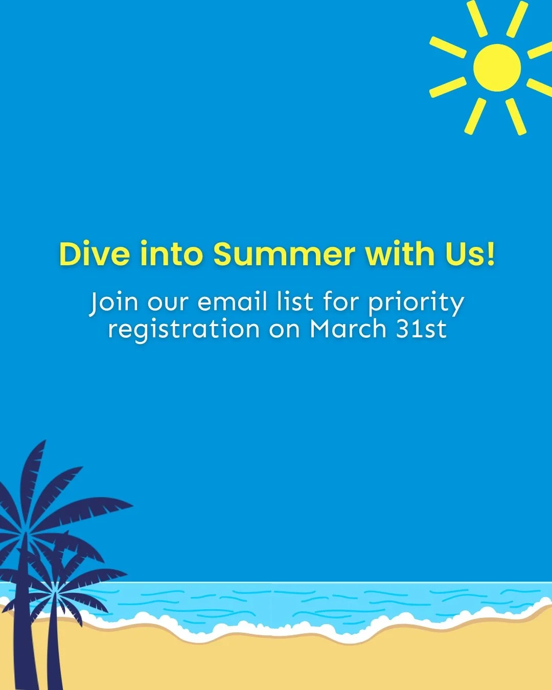 Want 24‑hour early access to registration for our Early Summer Term? ☀️

Join our email list and you&rsquo;ll receive a secret registration link on March 31 at 9am 💌

Our classes fill up fast, and early access gives you the best chance to snag the t