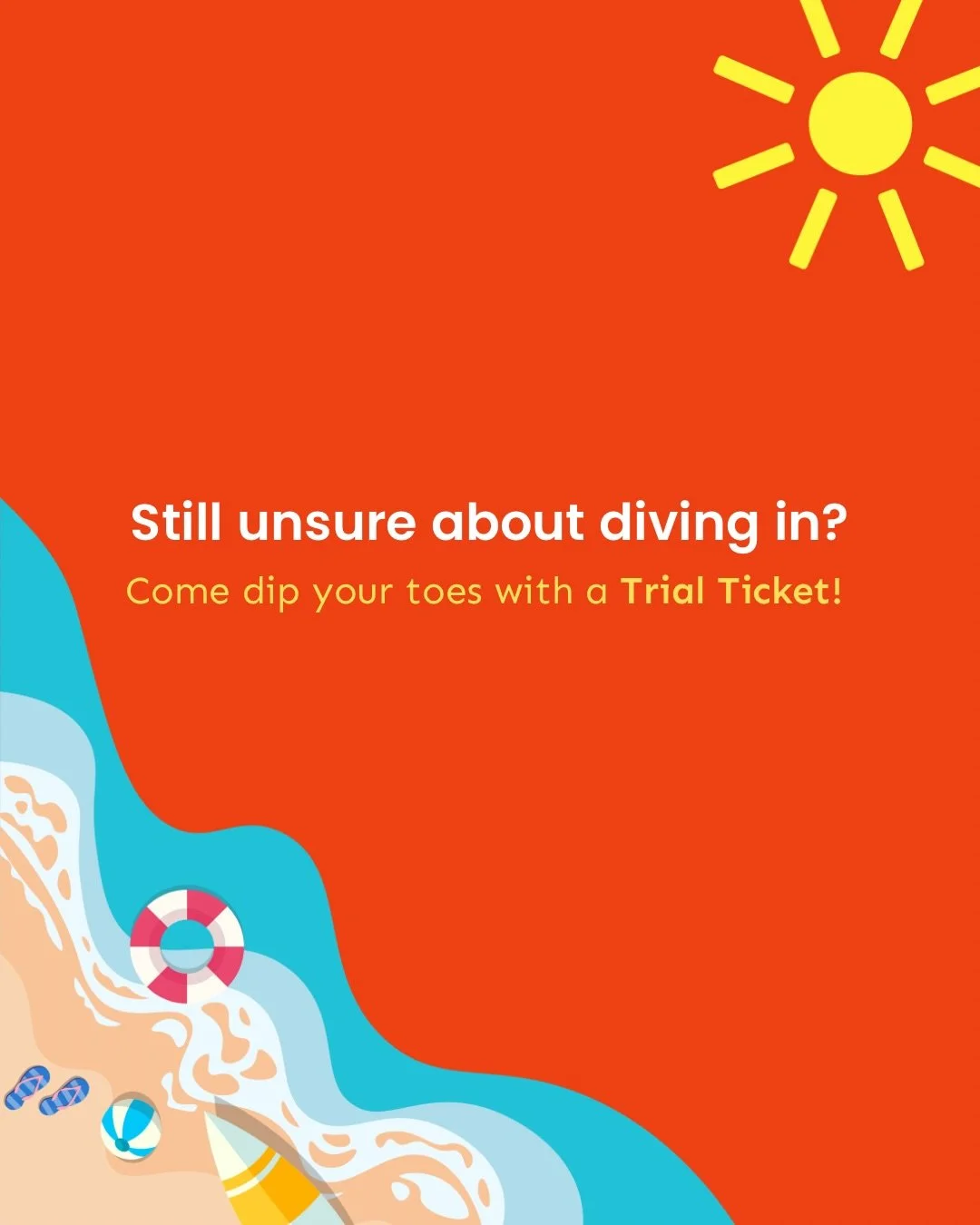 Not quite ready to dive into a term pass? Come dip your toes in with a trial ticket 🎟️

Trial tickets are perfect for families new to Lullaland who want to get a feel for the water before jumping all the way in 🌊 At just $18, it&rsquo;s the perfect