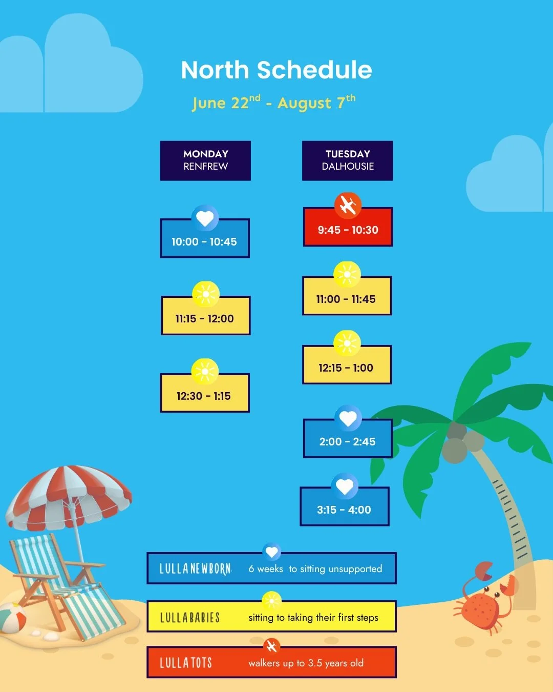 Our Summer Term schedule is out, and it&rsquo;s full of 7 weeks of all-new sensory fun designed to explore, play, and imagine ⛱️🕶️✨

📆 June 22nd - August 7th
⏰ Registration opens May 27th

Want 24-hr early access to registration on May 26th? Commen