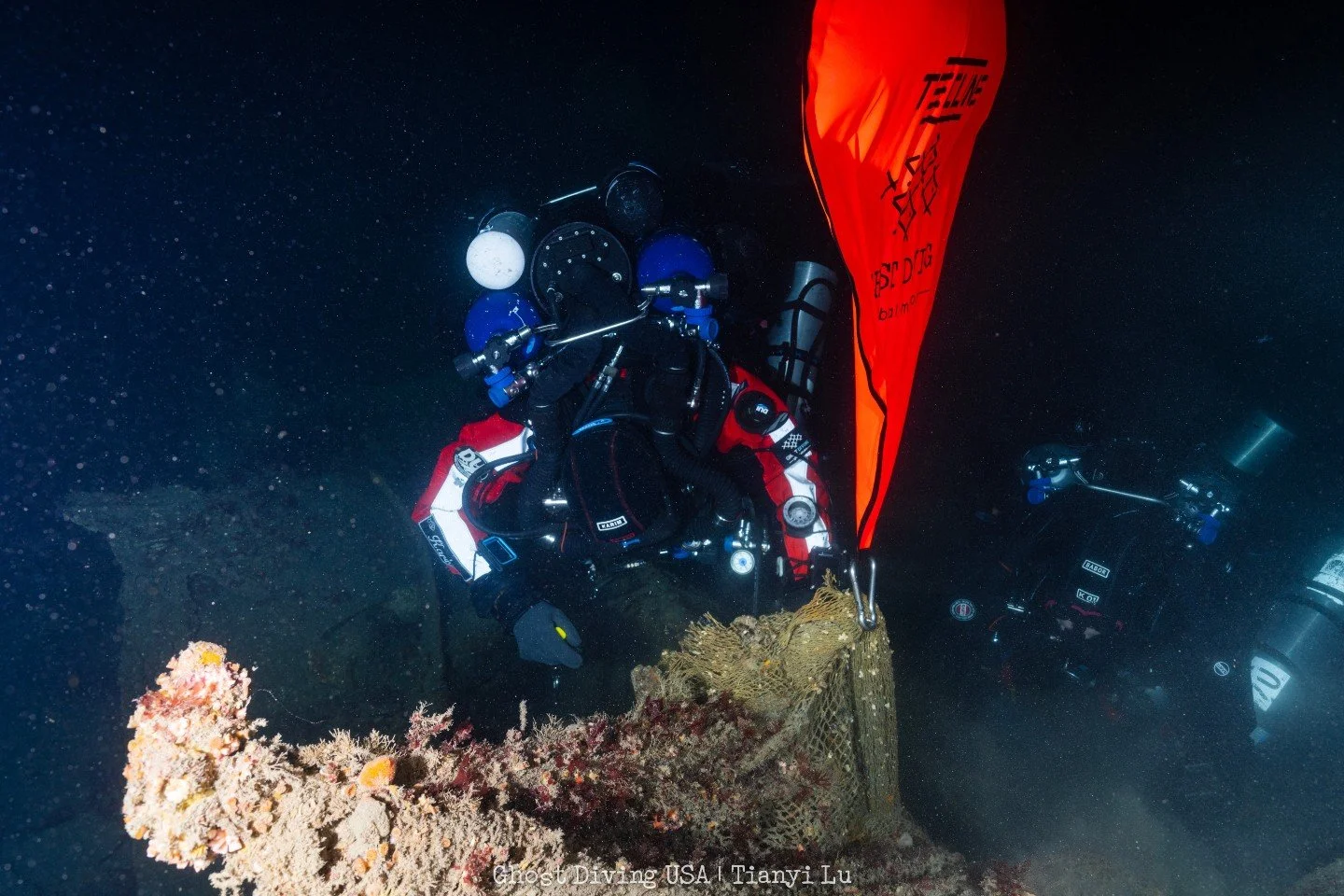 Off Santa Catalina Island, our Ghost Diving USA team returned to a wreck that had been on our radar for years: San Vito, also known as the Tuna Clipper.

After an earlier survey revealed the wreck was heavily wrapped in abandoned fishing nets, the te