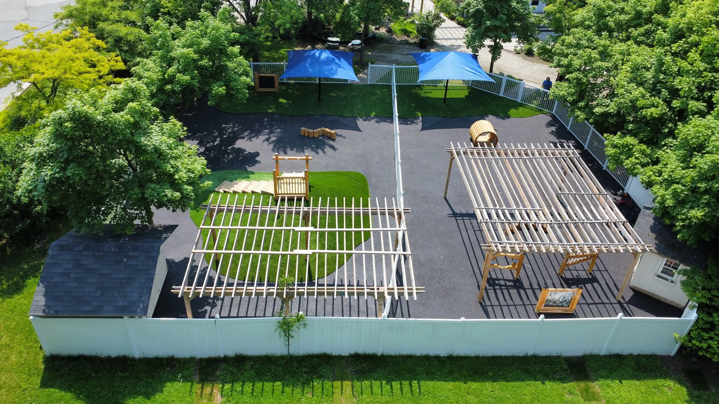 Toddler and Preschool outdoor Play Spaces