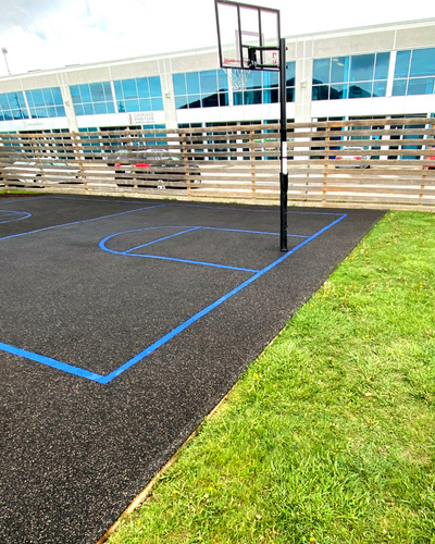 Rubber Surfacing Sports Court 