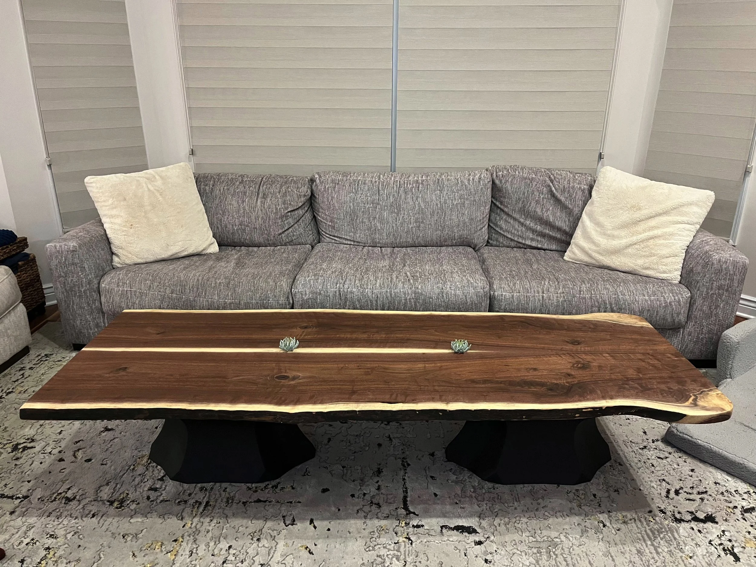 Walnut Coffee table w/ Namu n229 base