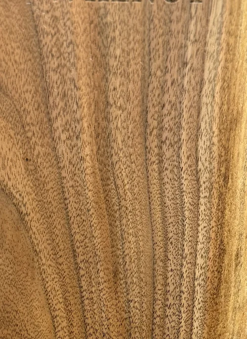 Closer detail of Walnut grain figure