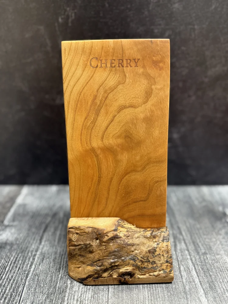 Cherry specimen — Prunus serotina, photographed at Raw Heartwood