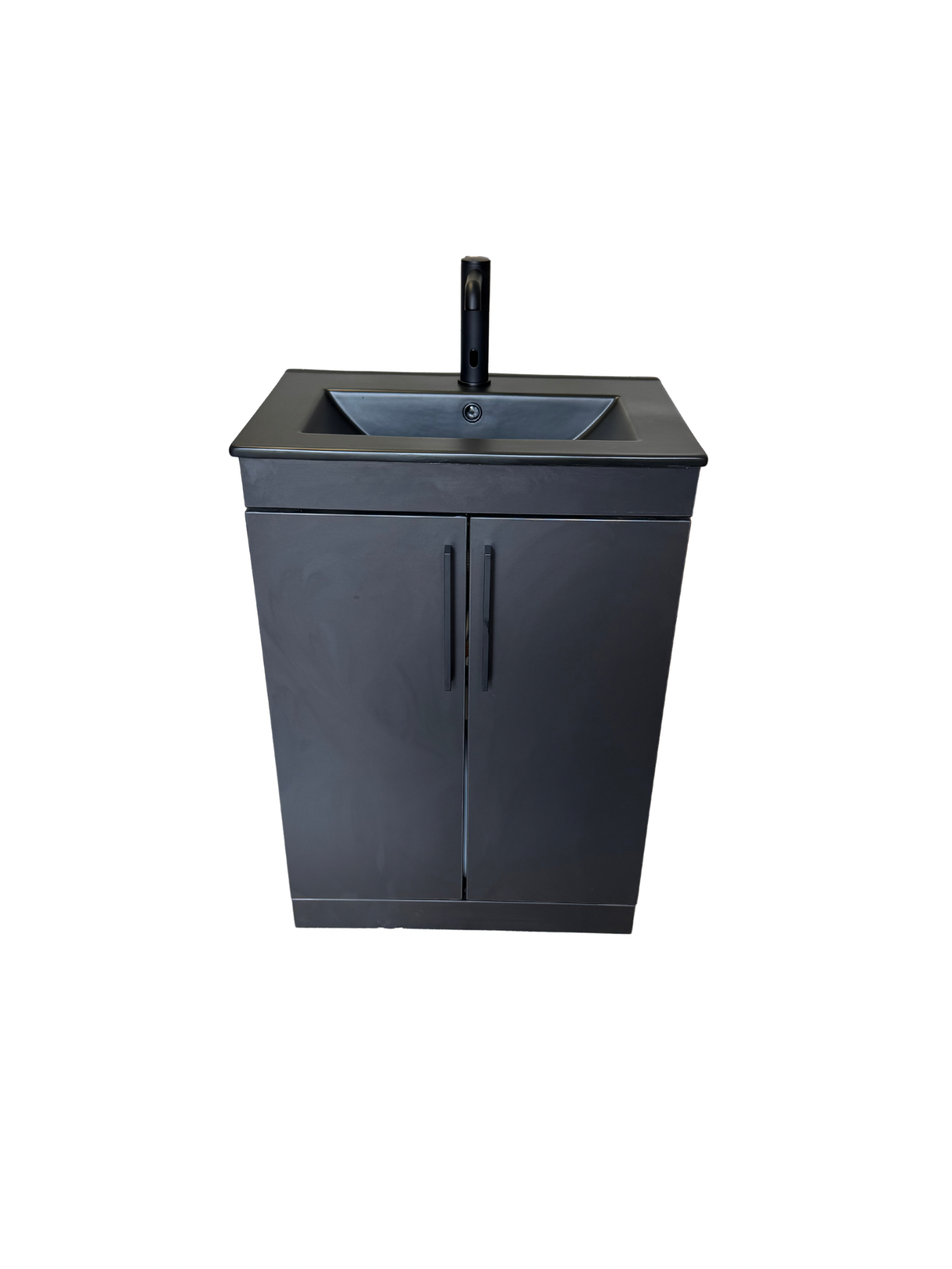 600mm matt black sensor tap unit.png