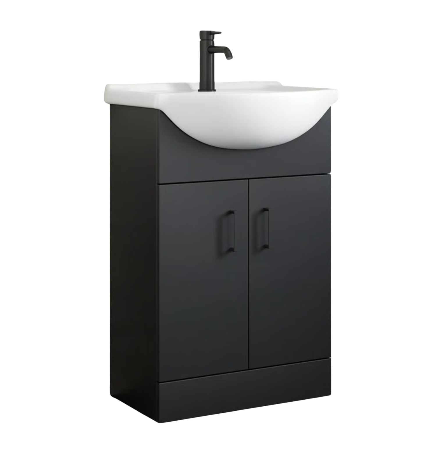 No Plumbing Sink 560mm | Tattoo Studios | Matt Black UK