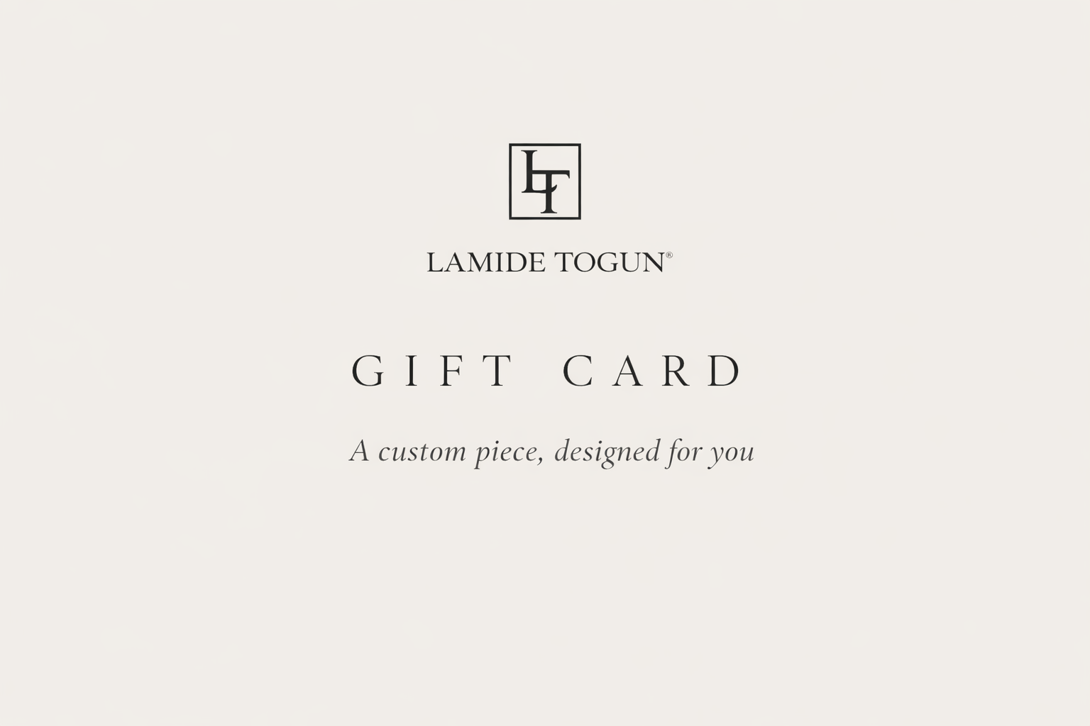 LT Gift Card