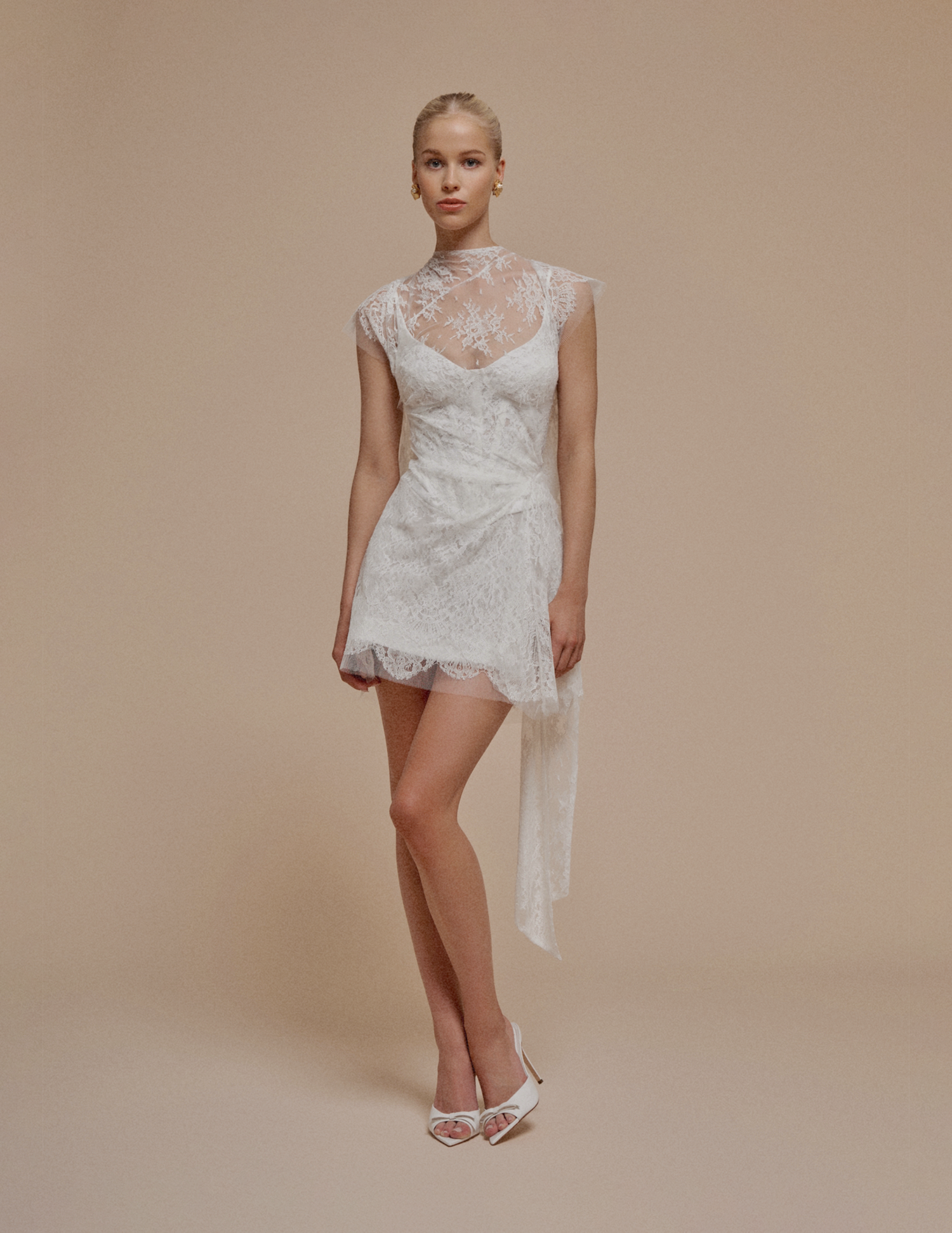 new york and company lace dress All-Over Lace Dress main image 0