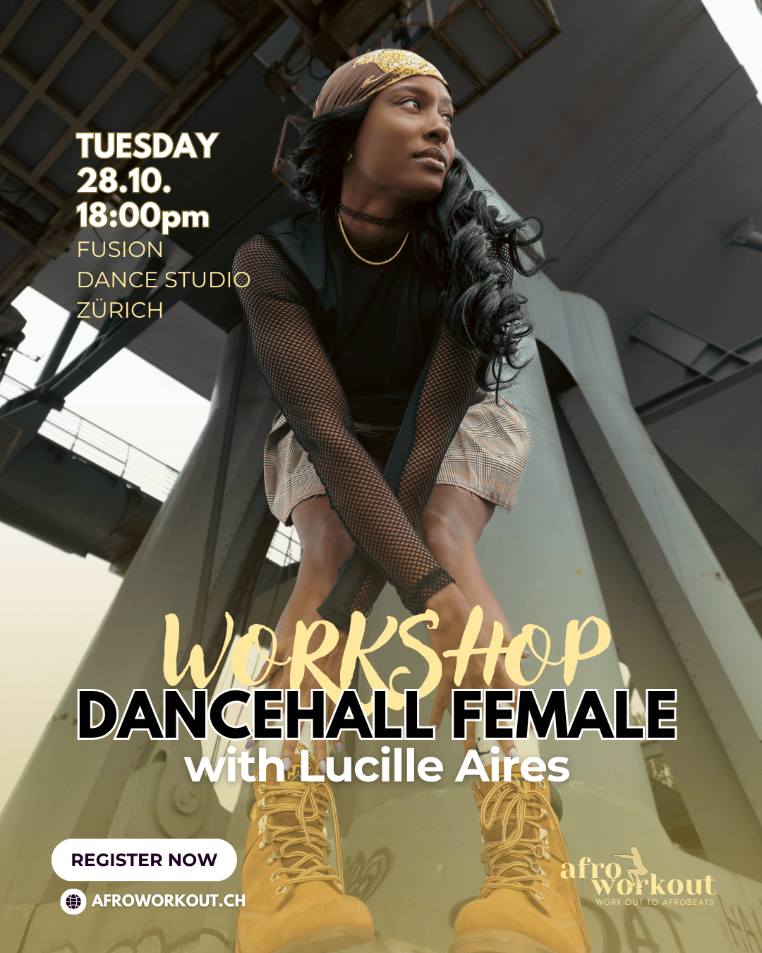 Sold out - Workshop: Dancehall female with Lucille Aires