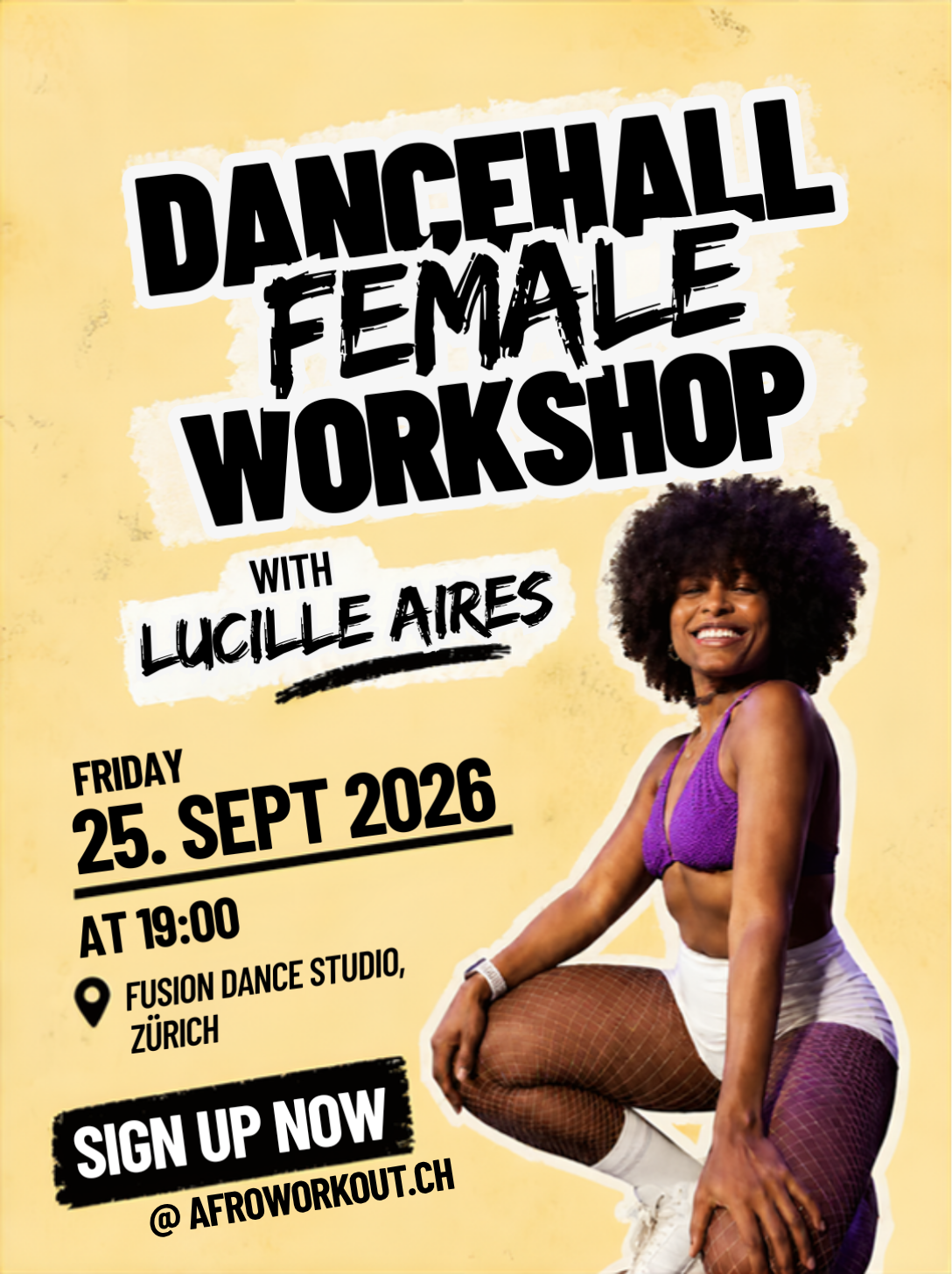 Workshop: Dancehall female with Lucille Aires