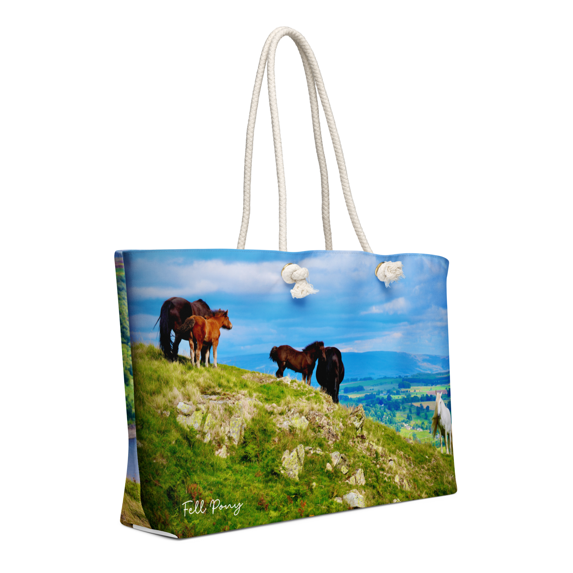 Hill Bred Fell Pony - Oversized weekender bag