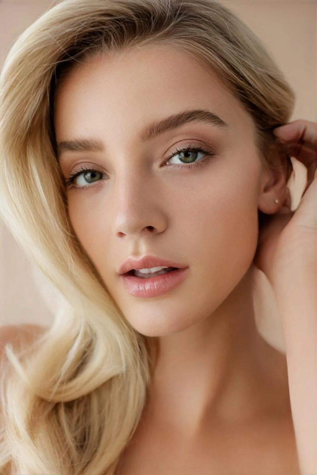 agency model beauty test shoot