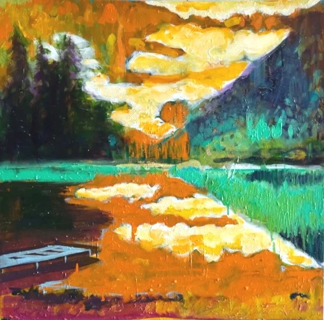 Summer of ’26,
Oil on Canvas, 2026
61 x 61 cms, 24 x 24"