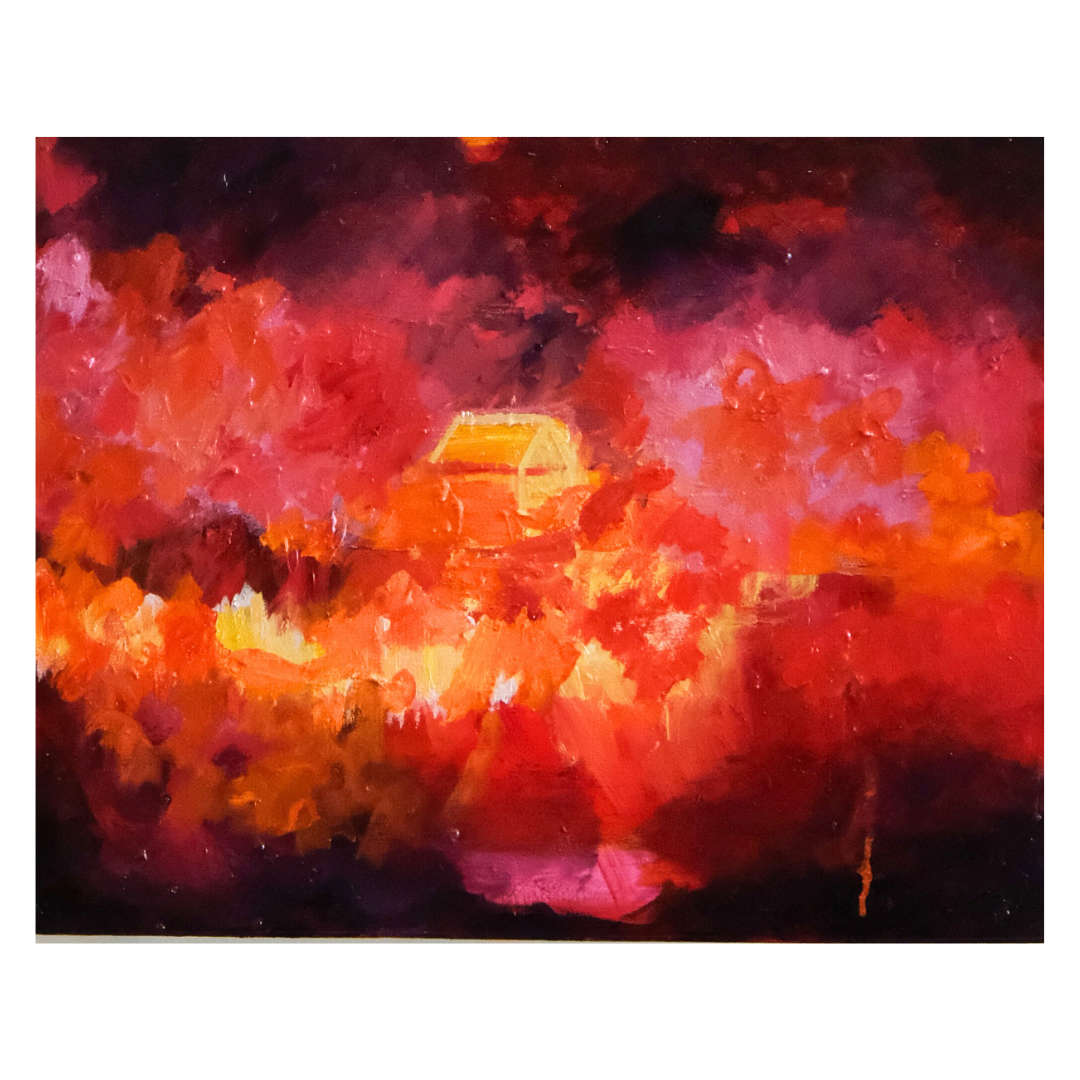 ‘Without Words’  2026, Oil on Canvas, 16 x 24"