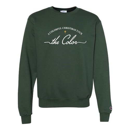 A Colorful Christmas Tour Crewneck