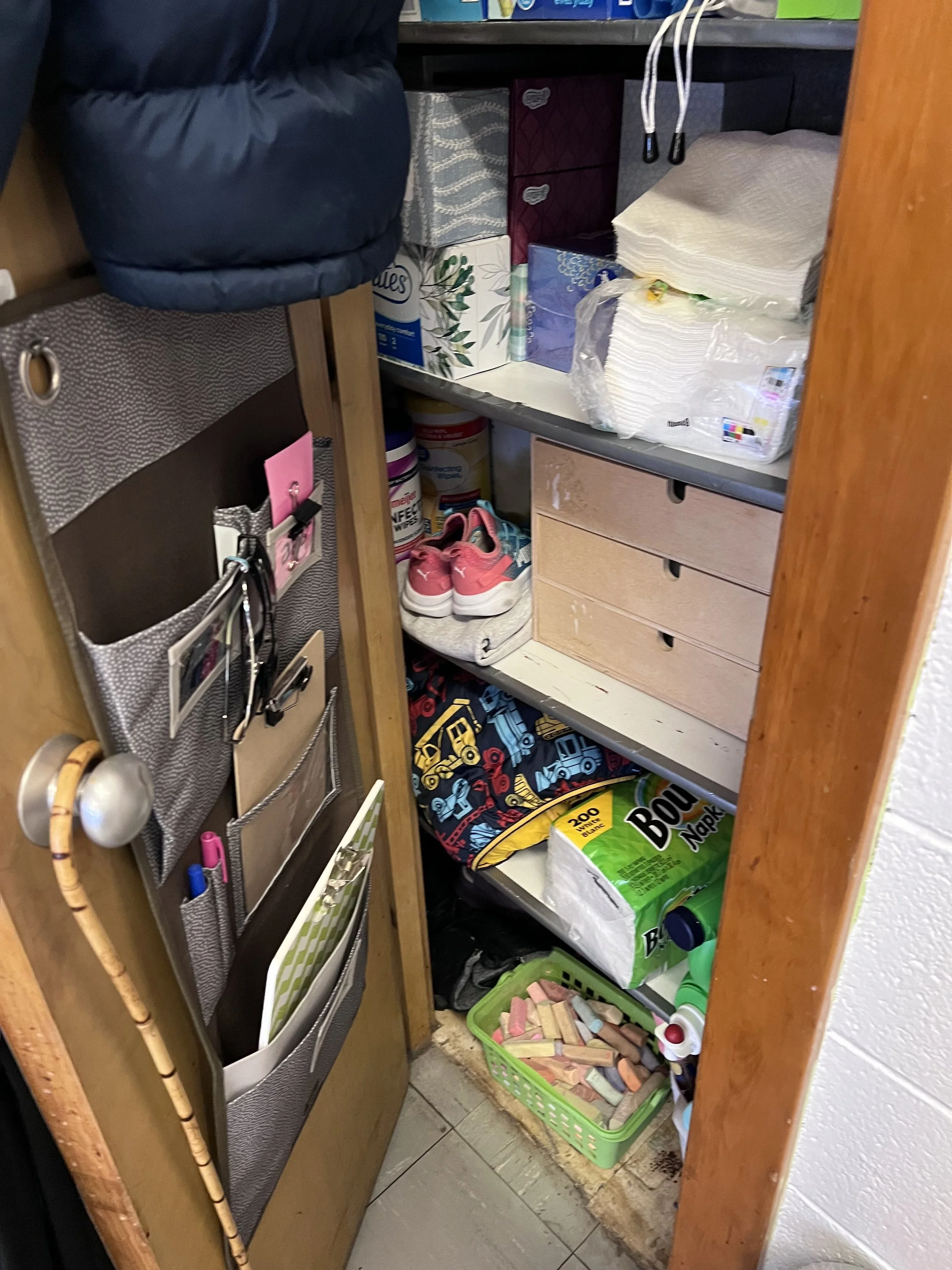 poor storage solutions