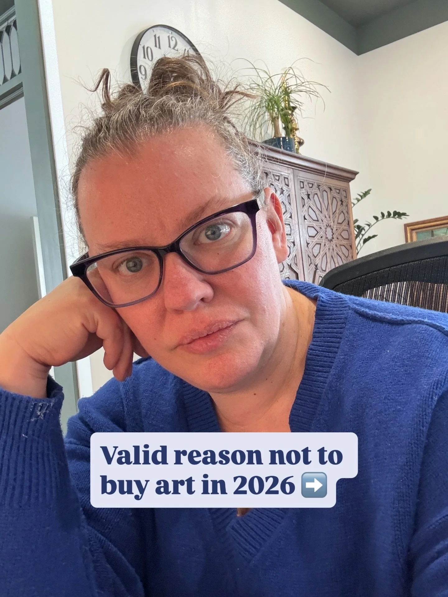 Umm that&rsquo;d be a trick question&hellip;. If a piece of art speaks to you, makes you feel something, and you have the means to buy it. You should even if it doesn&rsquo;t go with your decor. It goes with you and helps you tell your story 😉