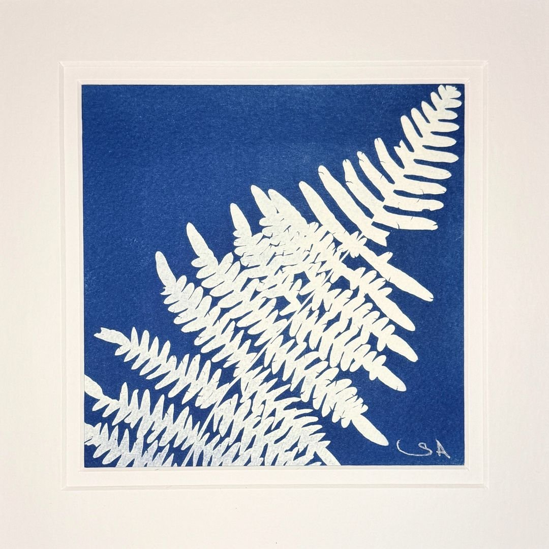 Fern- Cyanotype Art