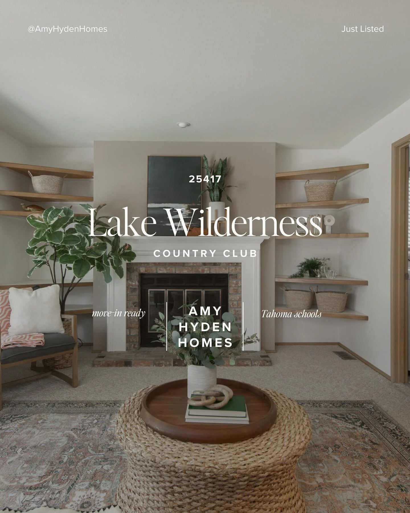 New listing alert!

If you&rsquo;re looking for a large home on a golf course with beautiful landscaping and an award winning school district, your search is over! 
Come say hi at one of the open houses this weekend:
Saturday, June 21st 1-4pm or
Sund