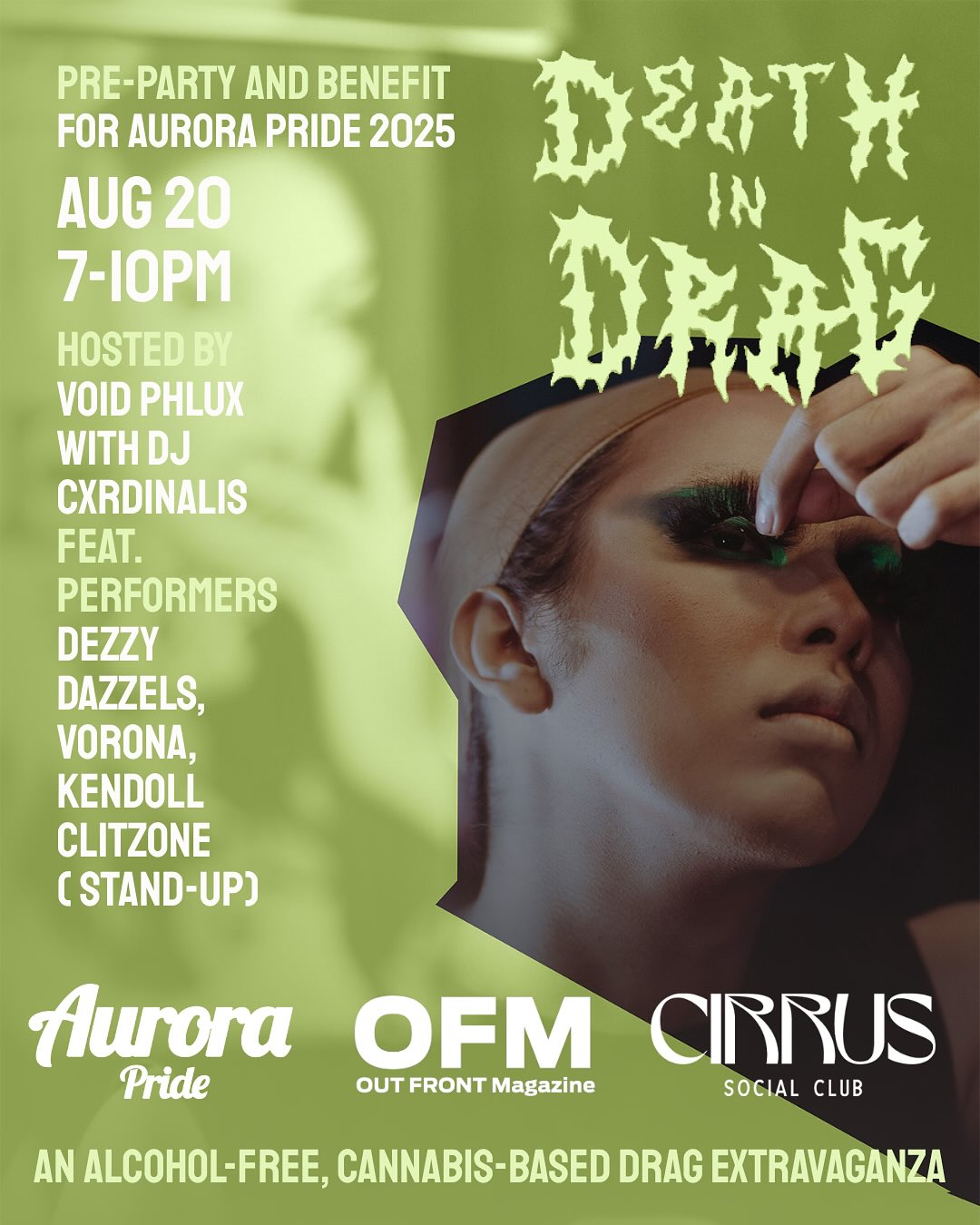 Death in Drag Pre-Party + Benefit for Aurora Pride 2025