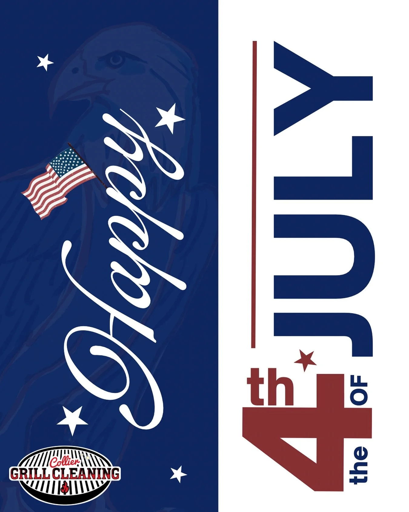 🎆 Happy 4th of July from Collier Grill Cleaning🇺🇸
After you fire up the grill, let us handle the grime - it&rsquo;s what we do best!
🔥🍔🌭
Stay safe, eat well, and enjoy the day💥We&rsquo;re here when you need us! 

#CollierGrillCleaning #FourthO
