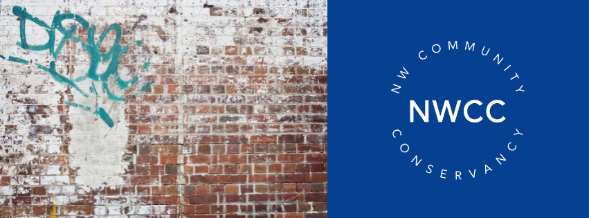 Pearl District graffiti removal, free graffiti cleaning Portland, NWCC humanitarian team, Pearl District property management, graffiti removal service agreement.