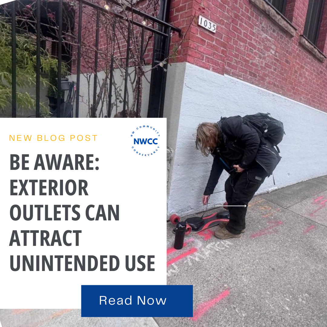 Be Aware: Exterior Outlets Can Attract Unintended Use