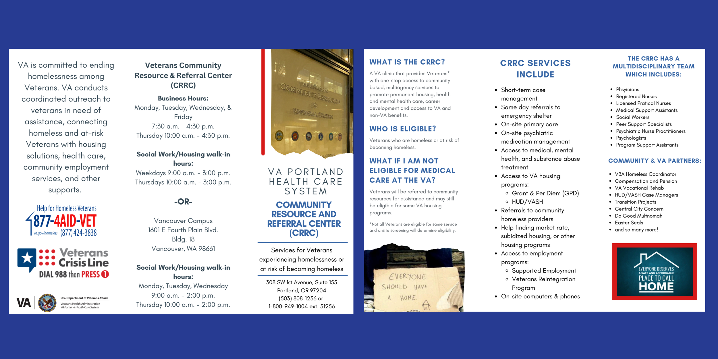 Help for Homeless Veterans