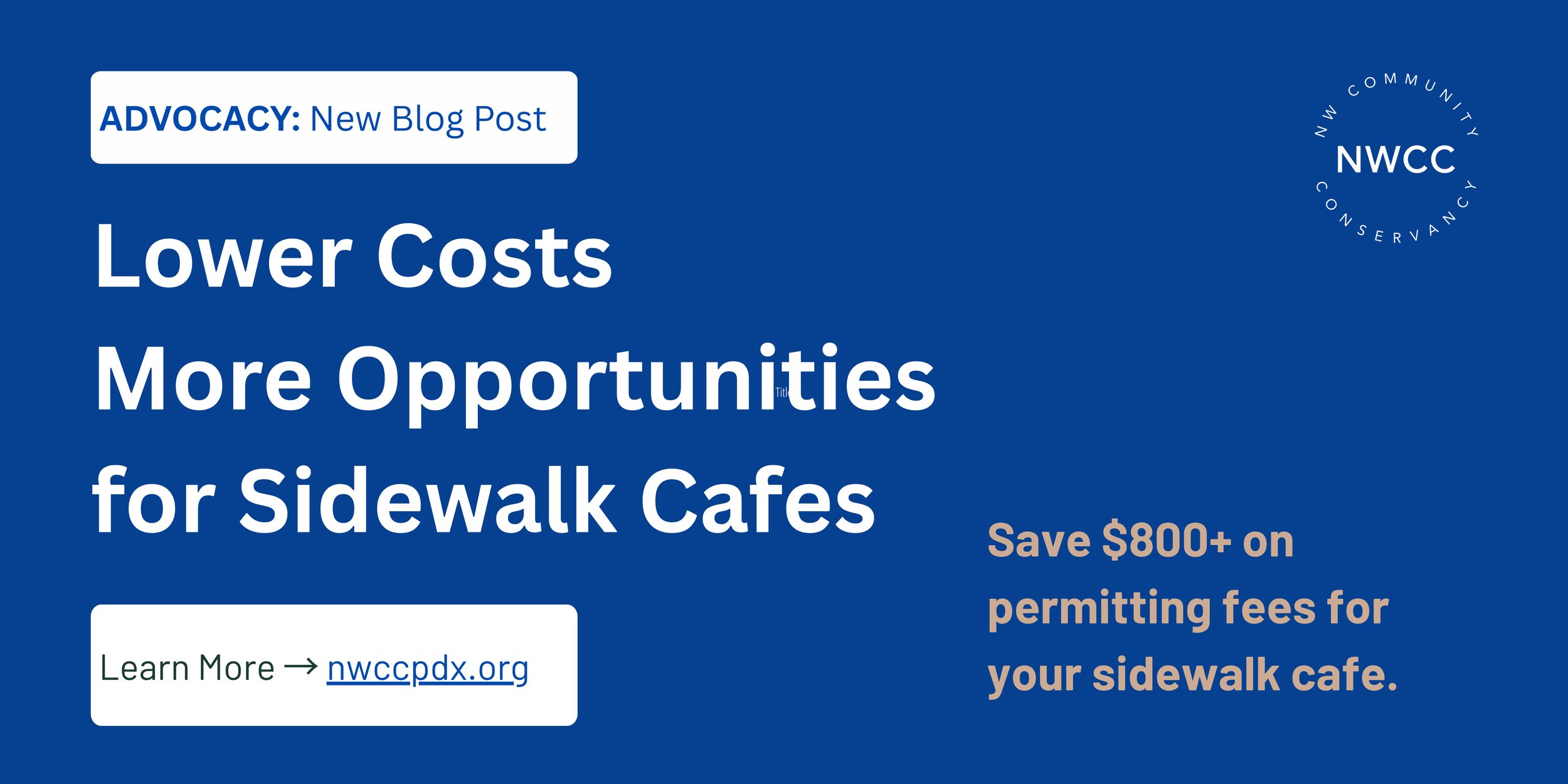 Sidewalk Cafe Waiver banner