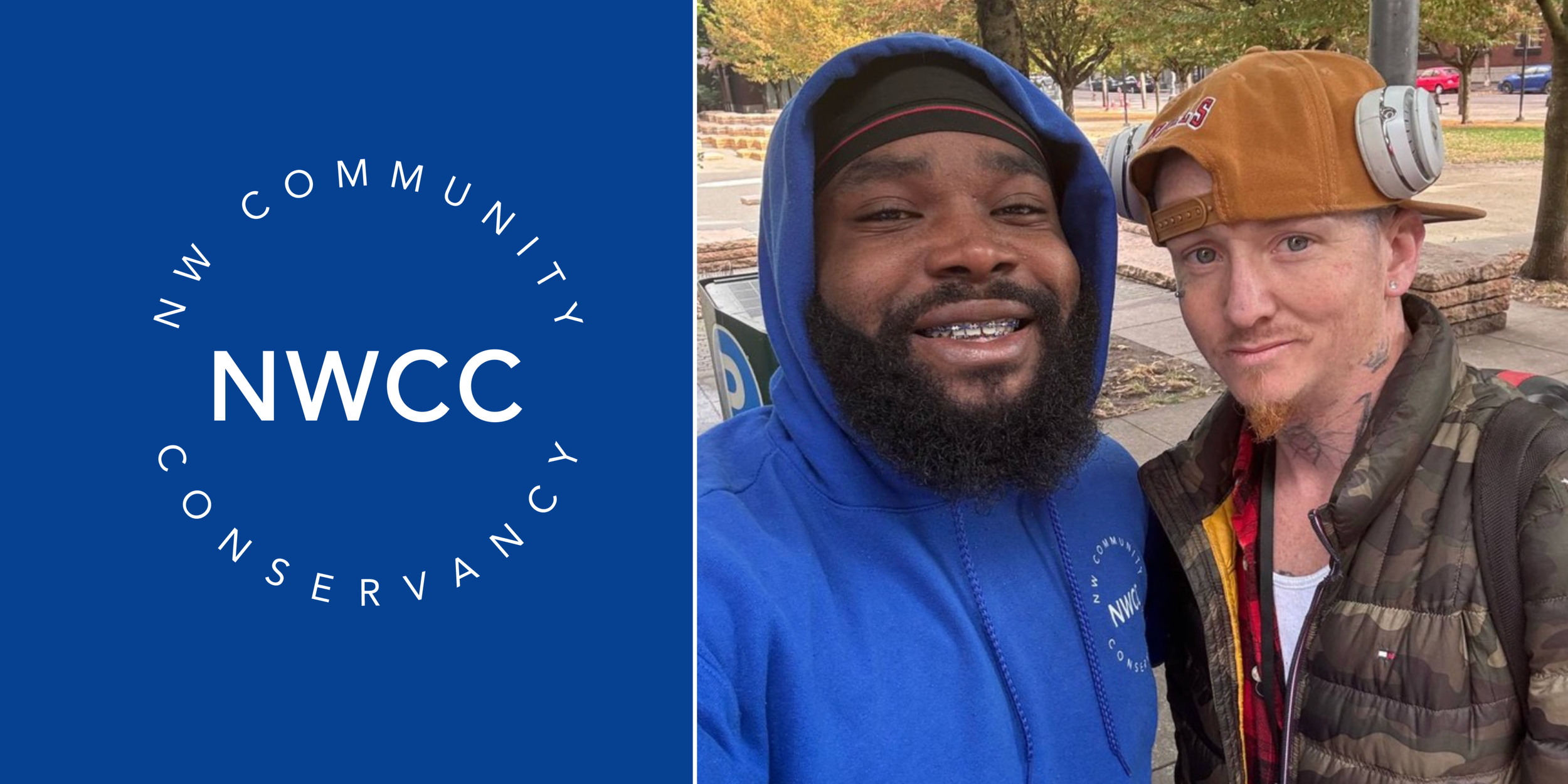 NWCC Humanitarian team member Terrance met Lucas, 33, from Marion, North Carolina, during his outreach in downtown Portland. Lucas shared that he’d been stuck in Portland for the past four months, unsure how to find his way home.
