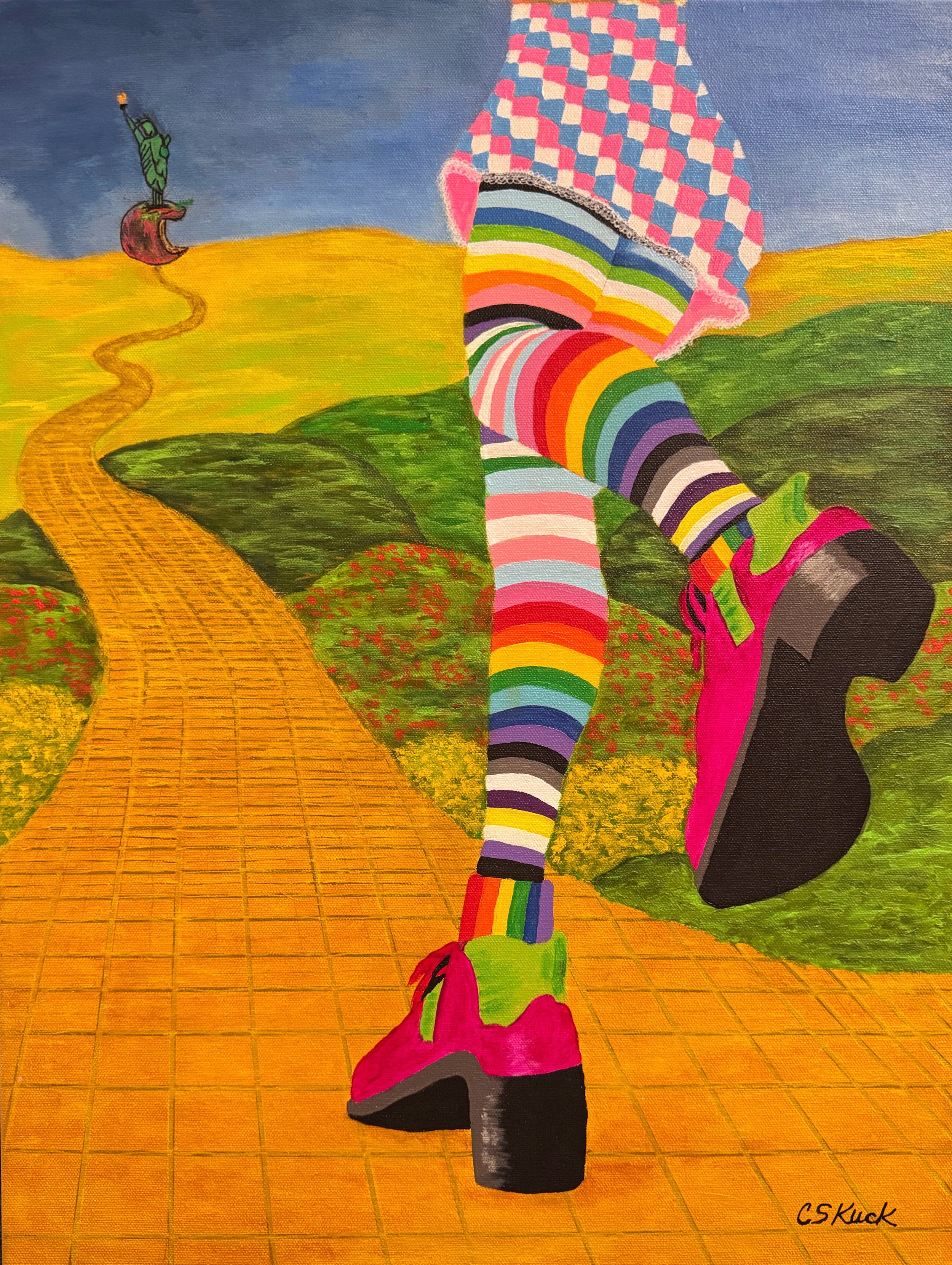 (SOLD) Follow the Yellow Brick Road