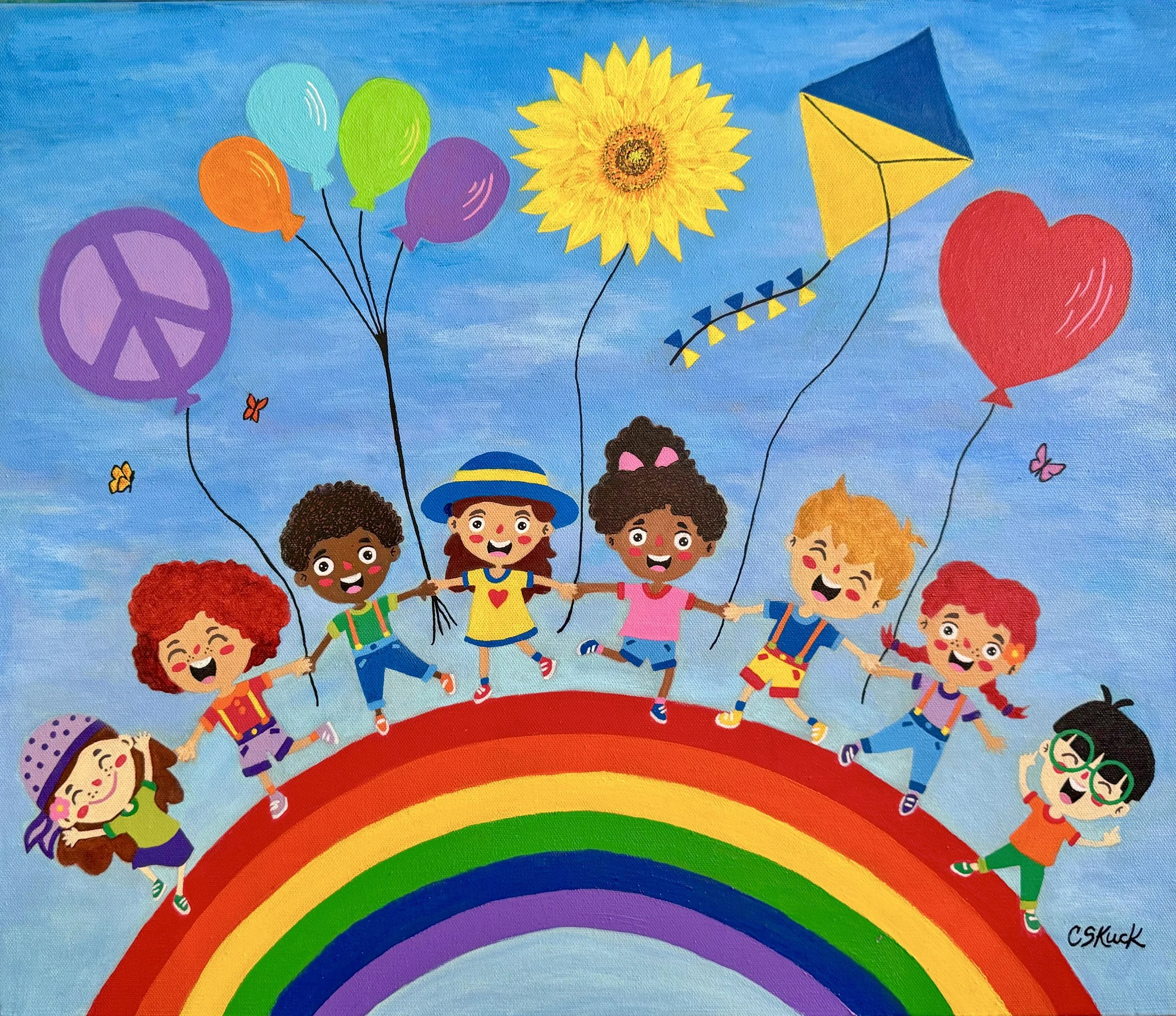 (SOLD) Over the Rainbow