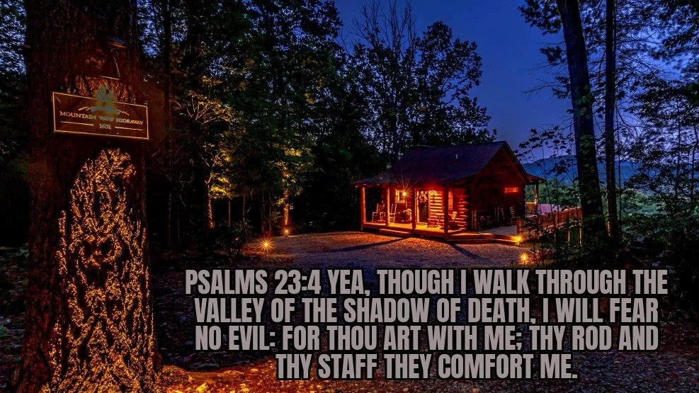 FOR THOU ART WITH ME...