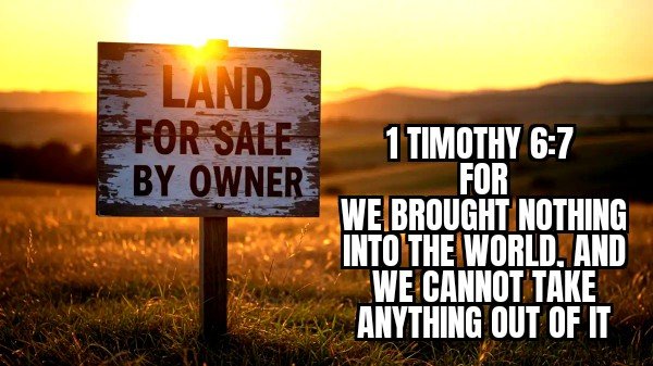 You Can't Take It With You