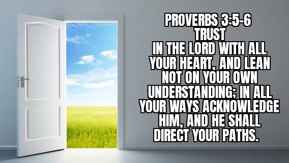 HE'S OPENING DOORS, WALK THROUGH THEM