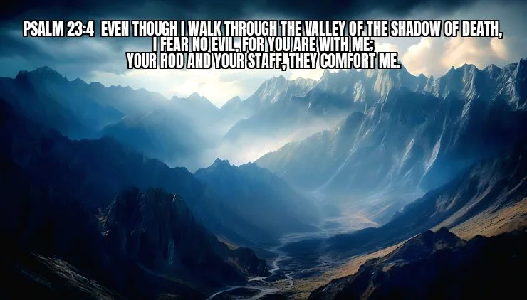 WHEN I WALK THROUGH THE VALLEY