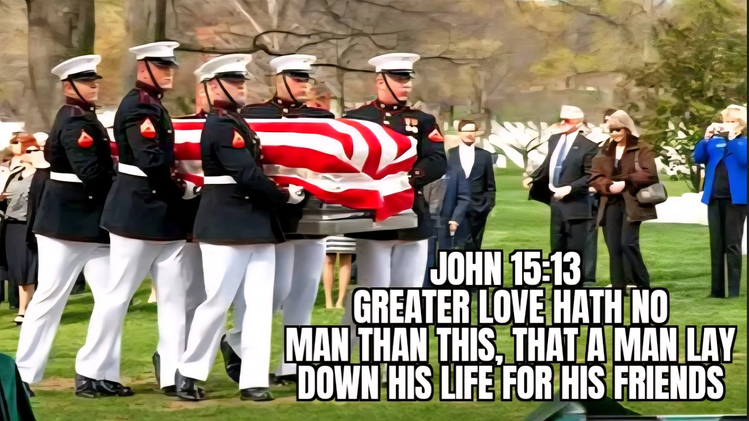 GREATER LOVE - ALL GAVE SOME... But ONE gave all