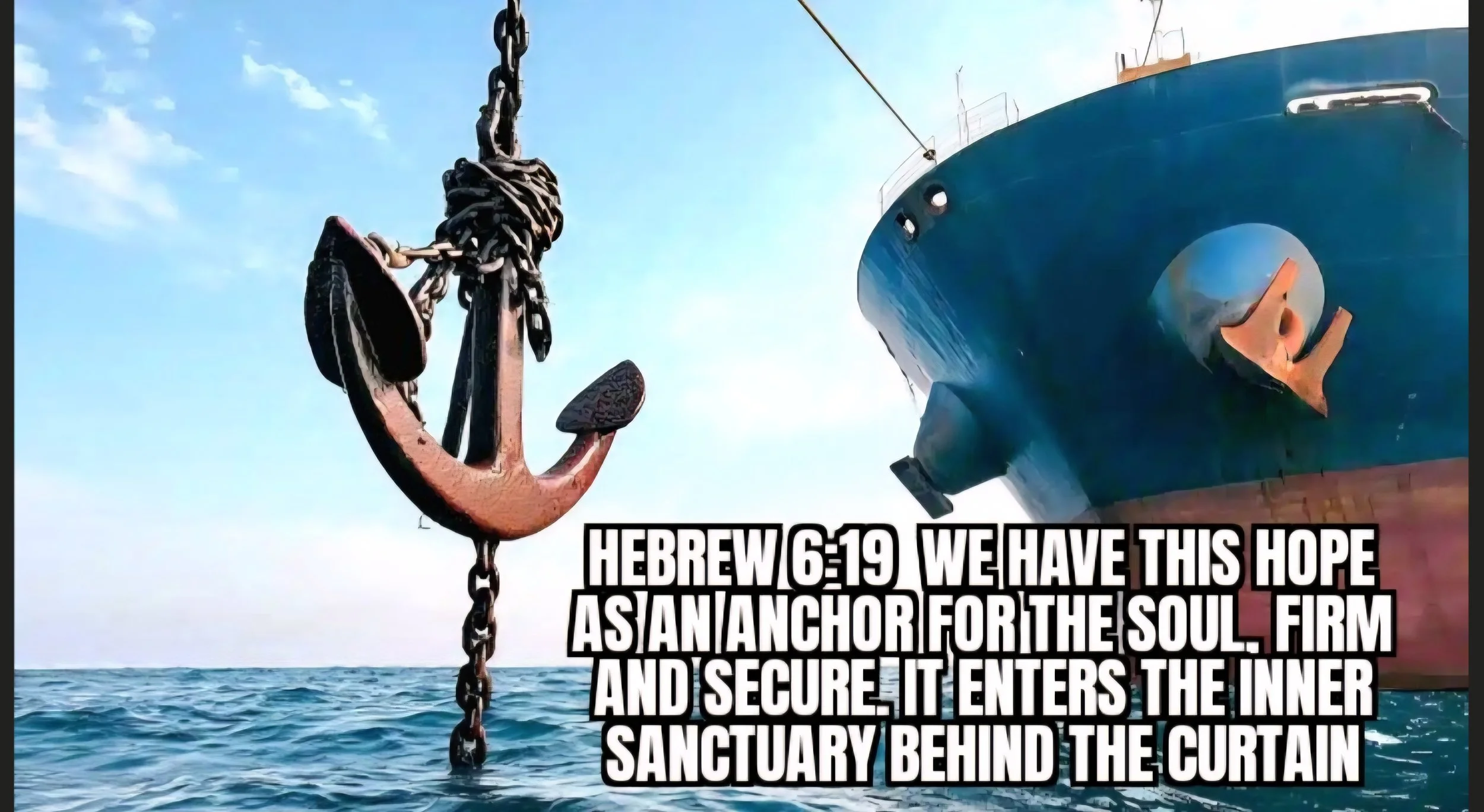Will Your Anchor Hold?