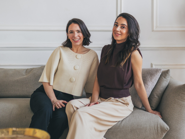Amanda and Rachel, co-founders of Fifteenth Page