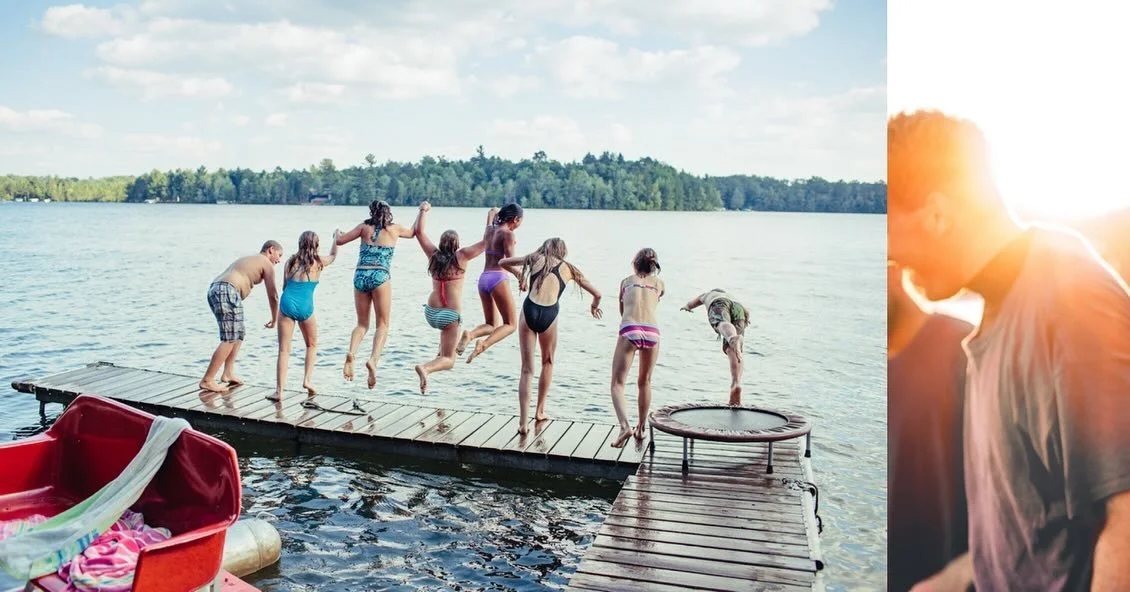 @jimhughesphoto 
Last golden days of summer on Minocqua Lake.