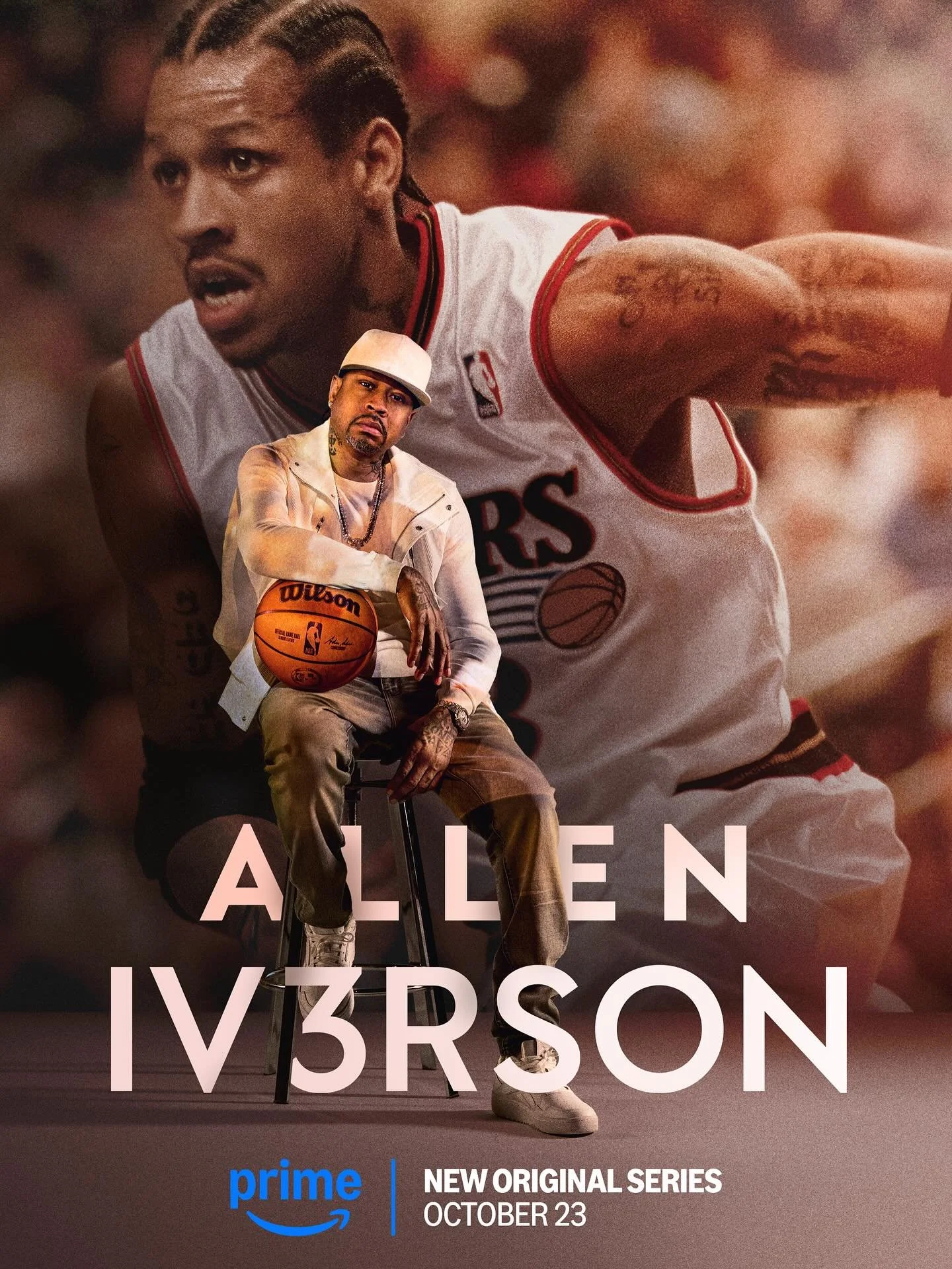 @garyland x @primevideo 
Gary shot AI and provided the background archival images for the new series, ALLEN IV3RSON. Check it out on 10/23.